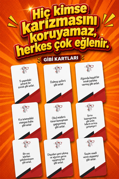 Gibi Anlat Kutu Oyunu