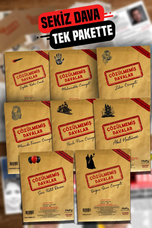 Çözülmemiş Davalar Tüm Seriler (8 Dava Bir Arada)