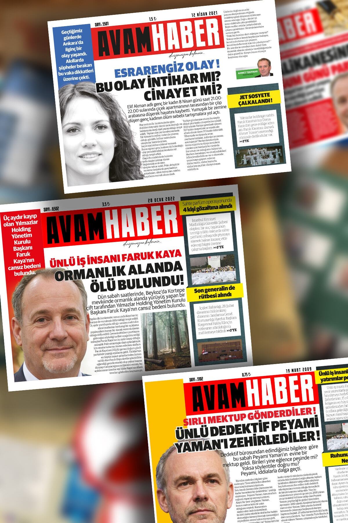 Çözülmemiş Davalar (3 Dava Bir Arada)