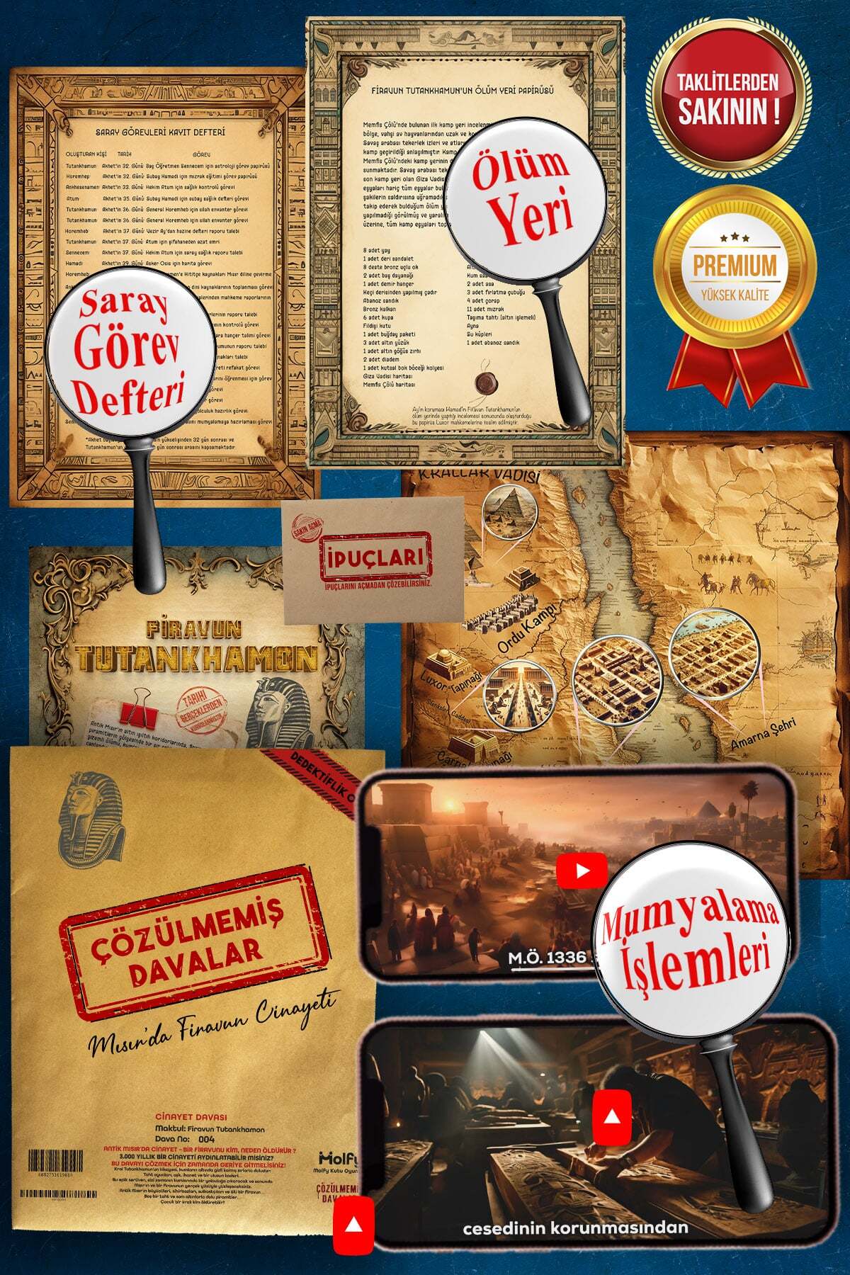 Çözülmemiş Davalar (4 Dava Bir Arada)