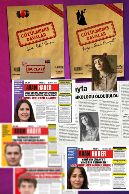 Çözülmemiş Davalar Tüm Seriler (8 Dava Bir Arada)